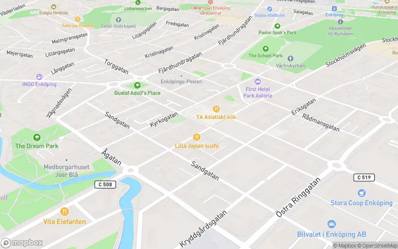 Apotek Hjärtat Enköping - Enköping karta