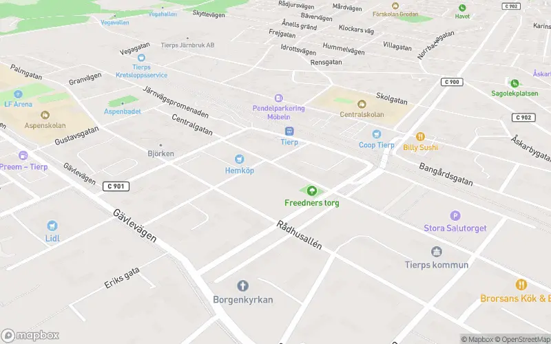 Apotek Hjärtat Tierp - Tierp karta