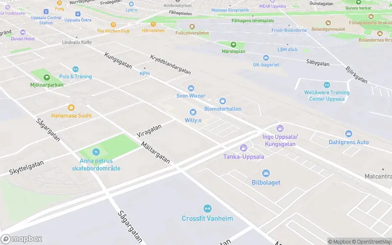 Apoteket Kungsgatan - Uppsala karta