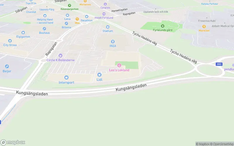 Apoteket Liljan - Uppsala karta