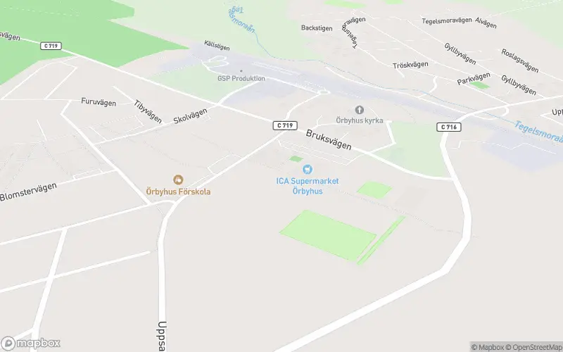 Bianco Café Och Deli - Örbyhus karta