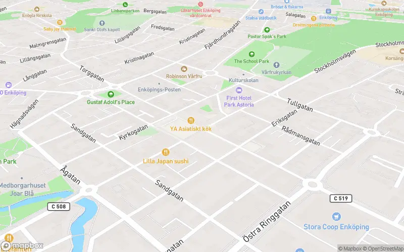 DOZ Apotek Enköping Torggatan - Enköping karta