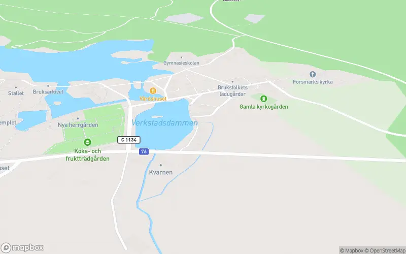 Faster Märtas Kafe - Östhammar karta