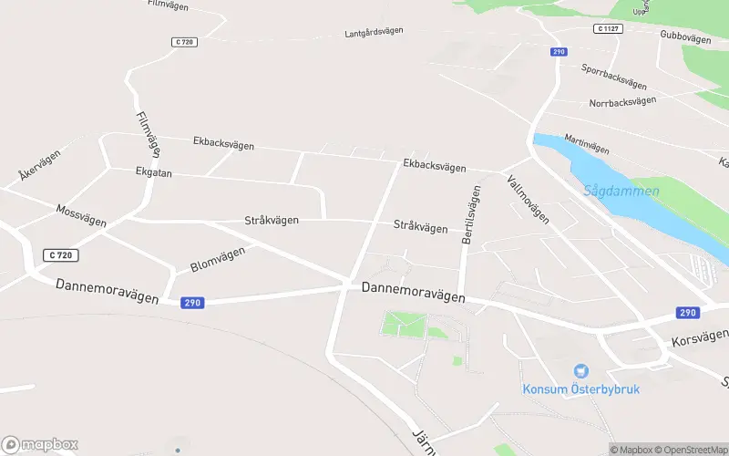 Indies express - Österbybruk karta