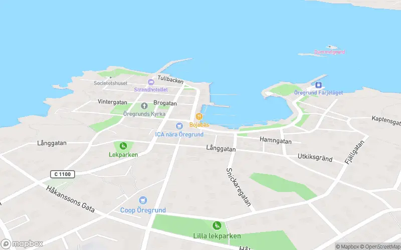 Jakten - Öregrund karta