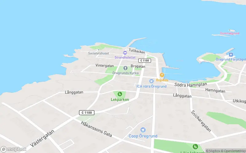 Kafé Wilma - Öregrund karta