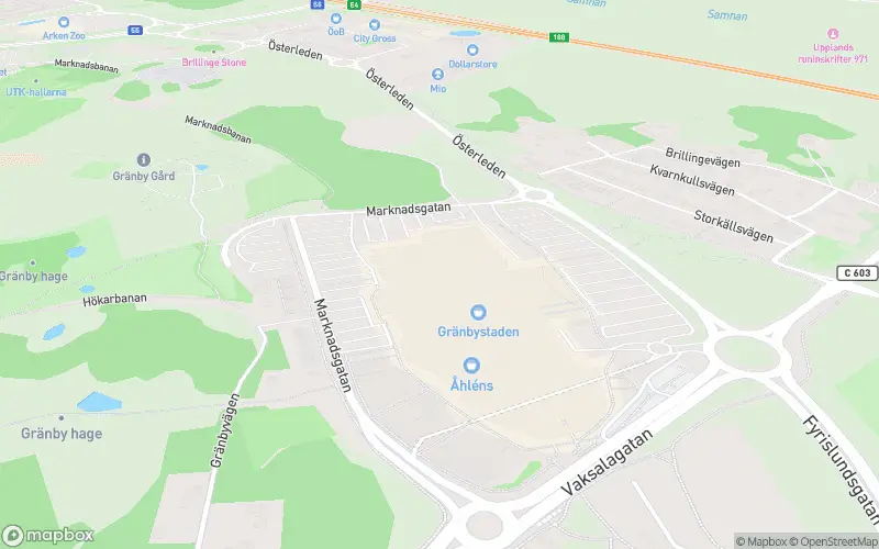 Kronans Apotek Uppsala Gränbystaden - Uppsala karta