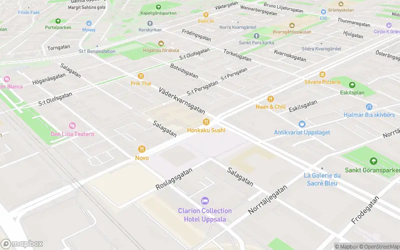 Kronans Apotek Uppsala Kvarnengallerian - Uppsala karta