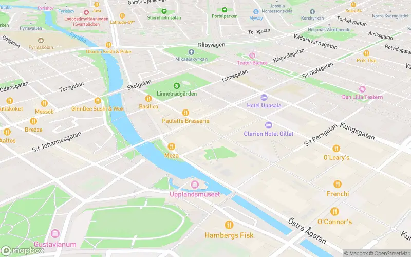 Kronans Apotek Uppsala Svartbäcksgatan - Uppsala karta