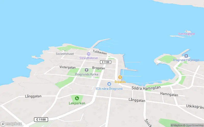 Öregrund falafel - Öregrund karta