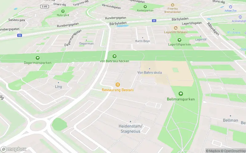 Pistage café & Konditori - Uppsala karta
