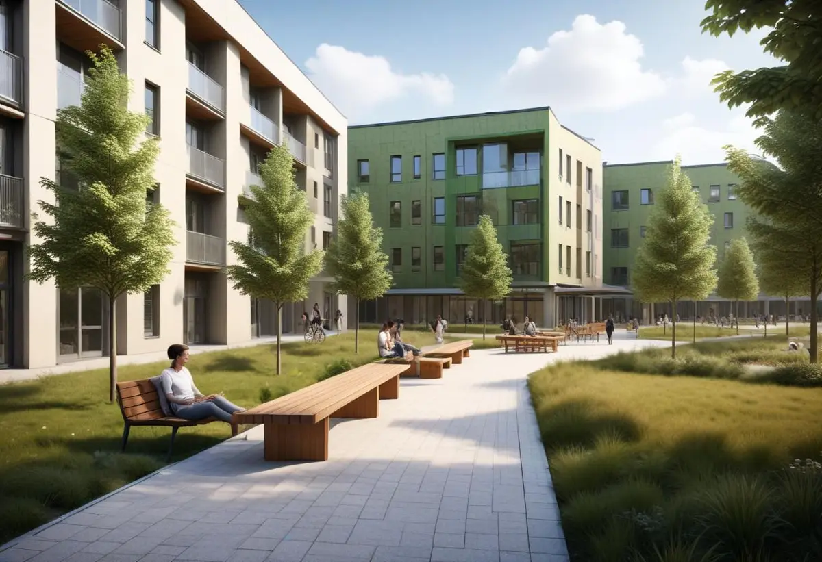 Här är Soldathemsvägen 8 – ditt nya studentboende illustration