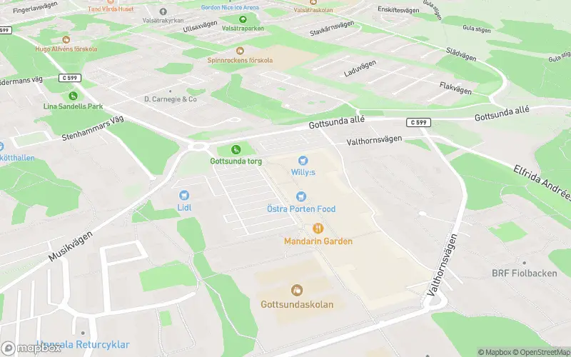 Triller - Uppsala karta