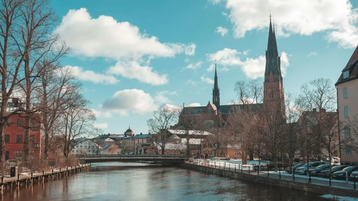 Uppsala centrum illustration