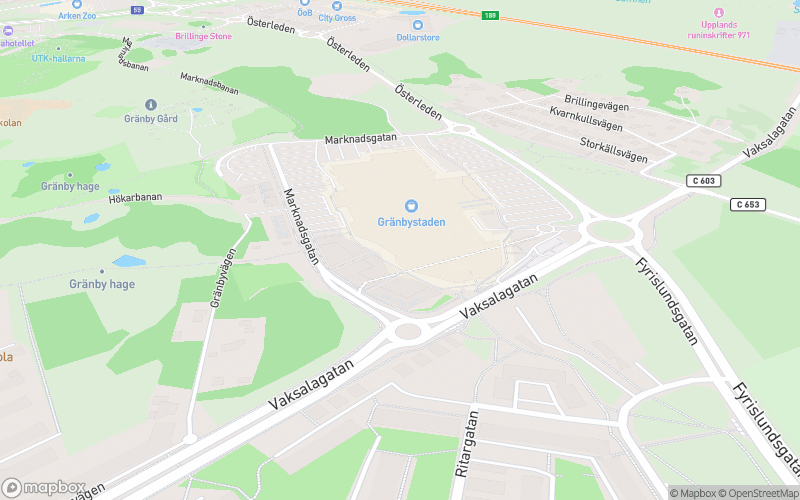 MoeJoe's Gränbystaden - Uppsala karta
